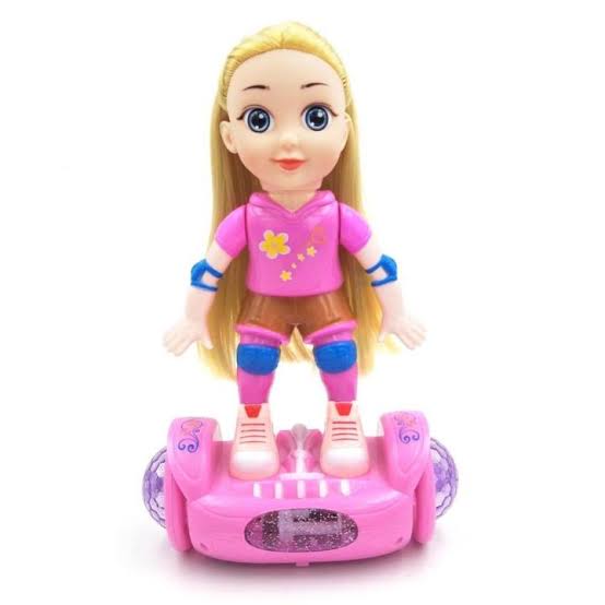 Balance Car Doll with Light & Sound for kids