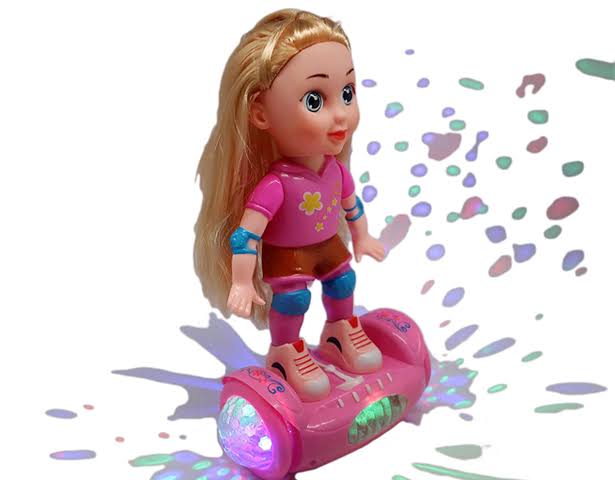 Balance Car Doll with Light & Sound for kids
