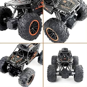 High-Speed 4WD Mini RC Car with Wireless Camera WIFI and Alloy APP Control Hand-Assembly & Charging Features for Toys