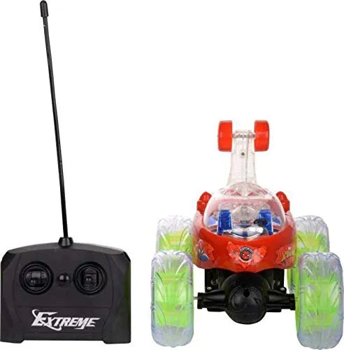 Auto Rechargeable -Spray Stunt Car – 360° Rotating Remote Control Toy Car for Kids