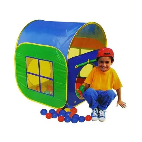 Kids Play House Tent â 3ft Height, Foldable Indoor & Outdoor Playhouse