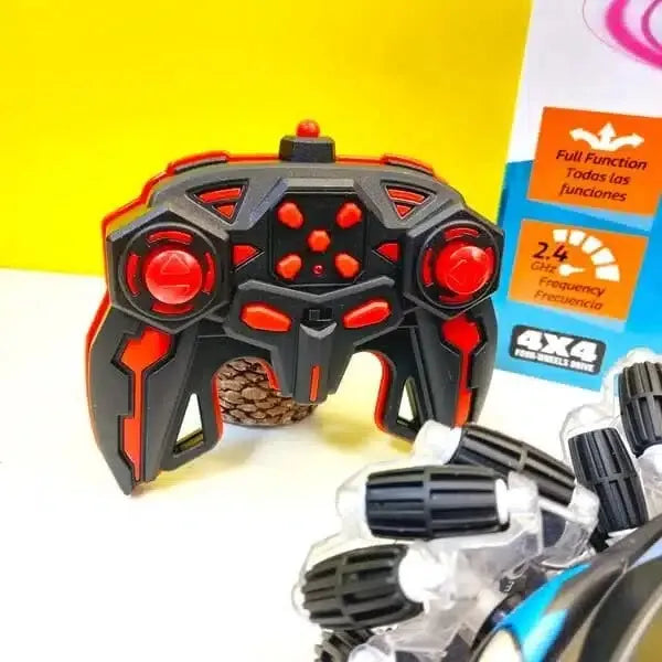 New Stunt Roll Drift RC Car – Rechargeable Remote Control with Spinning Wheels & LED Lights | Ultimate Birthday Gift