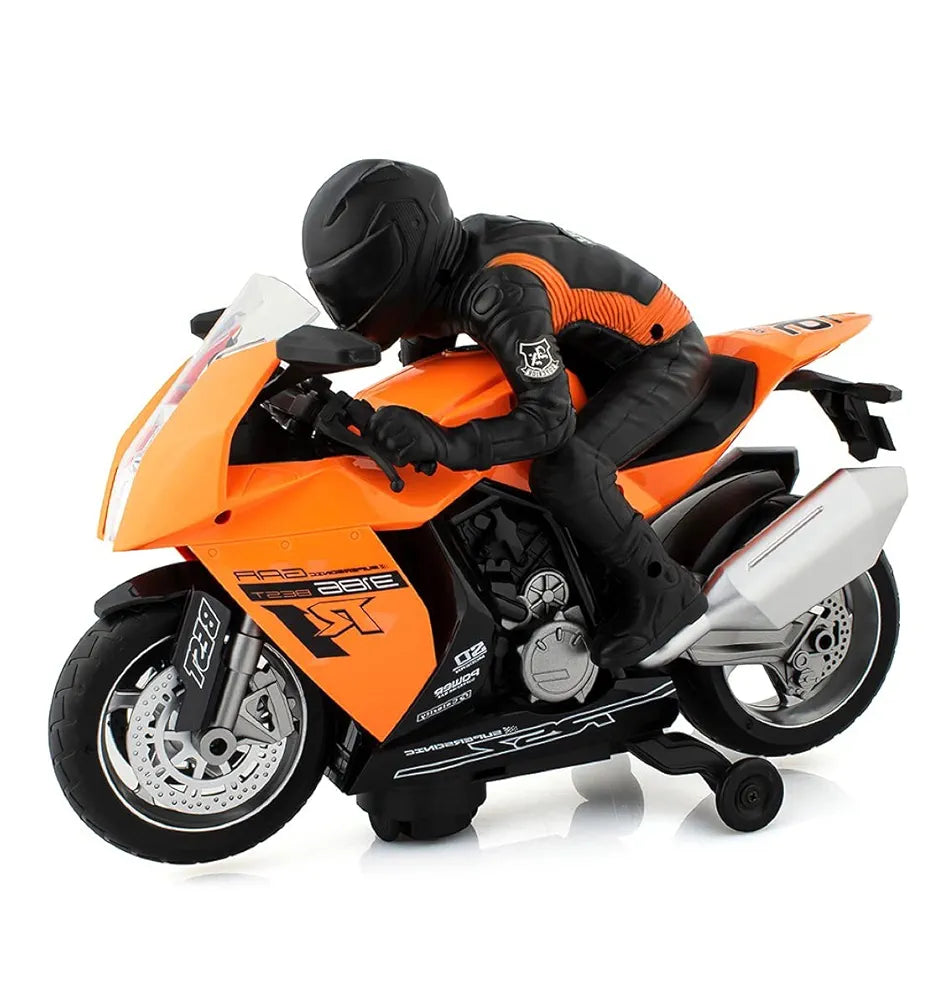 Remote Control Auto Bike – High Speed RC Motorcycle with Lights & Stunts
