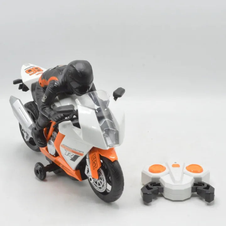 Remote Control Auto Bike – High Speed RC Motorcycle with Lights & Stunts