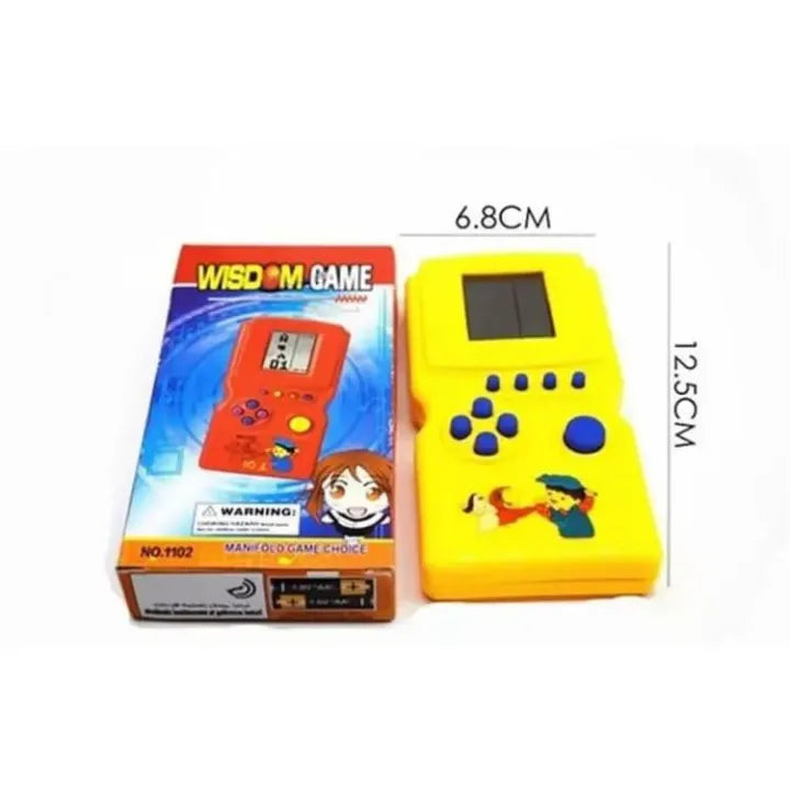 RISHI QUALITY Handheld Brick Game – 9999 in 1 Video Game for Kids & Gifts