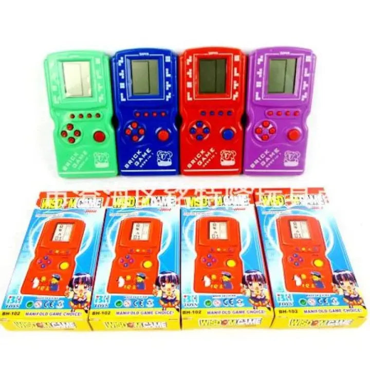 RISHI QUALITY Handheld Brick Game – 9999 in 1 Video Game for Kids & Gifts