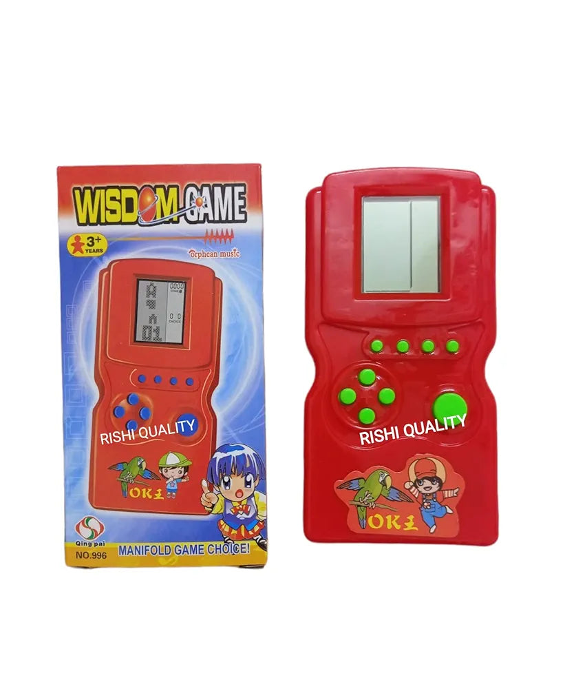 RISHI QUALITY Handheld Brick Game – 9999 in 1 Video Game for Kids & Gifts