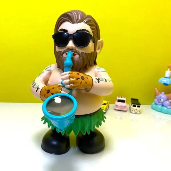 Music Uncle Electric Dancing Toy with Saxophone & Flashing Lights ā Fun Musical Toy for Kids