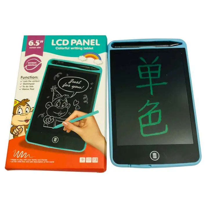 6.5" LCD Writing Tablet – Colorful Drawing & Memo Pad