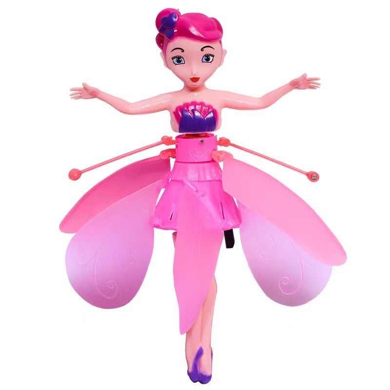 Aircraft Flying Doll for Kids - Pink & Blue