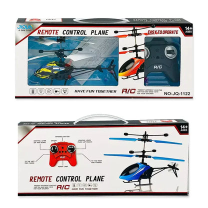 Rechargeable Flying Helicopter Toy with Lights & Remote Control – Fun for Kids