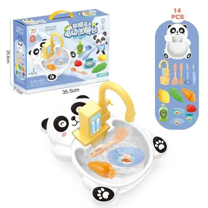 Electric Kitchen Sink Set - Panda Edition