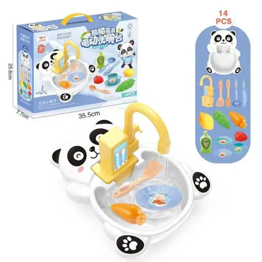Electric Kitchen Sink Set - Panda Edition