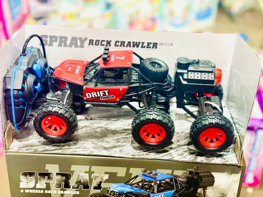 Best RC Metalic Monster truck with 6 wheels and smoke. In Three different colours. High finishing Best RC cars.