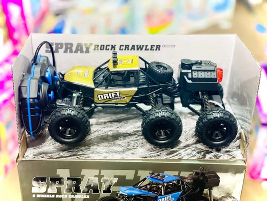 Best RC Metalic Monster truck with 6 wheels and smoke. In Three different colours. High finishing Best RC cars.