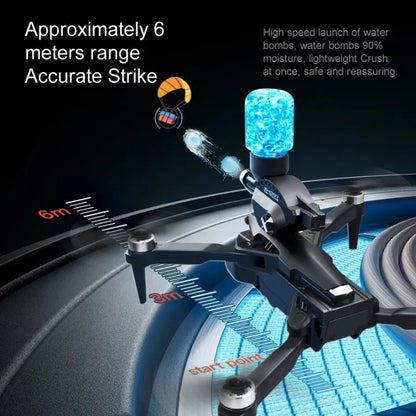 Foldable Brushless motor drone K11 camera triple camera drone with Brushless motor Bullets fire drone