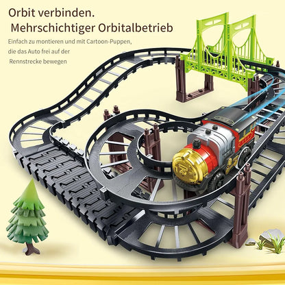 Classical Train Track Set – Battery Operated Toy Train for Kids (38 PCS)