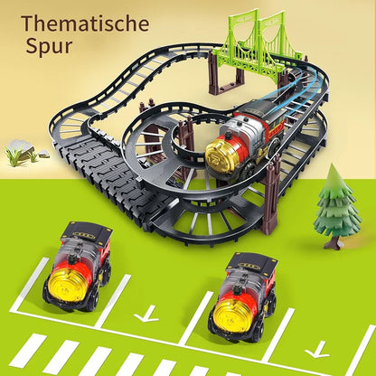 Classical Train Track Set – Battery Operated Toy Train for Kids (38 PCS)