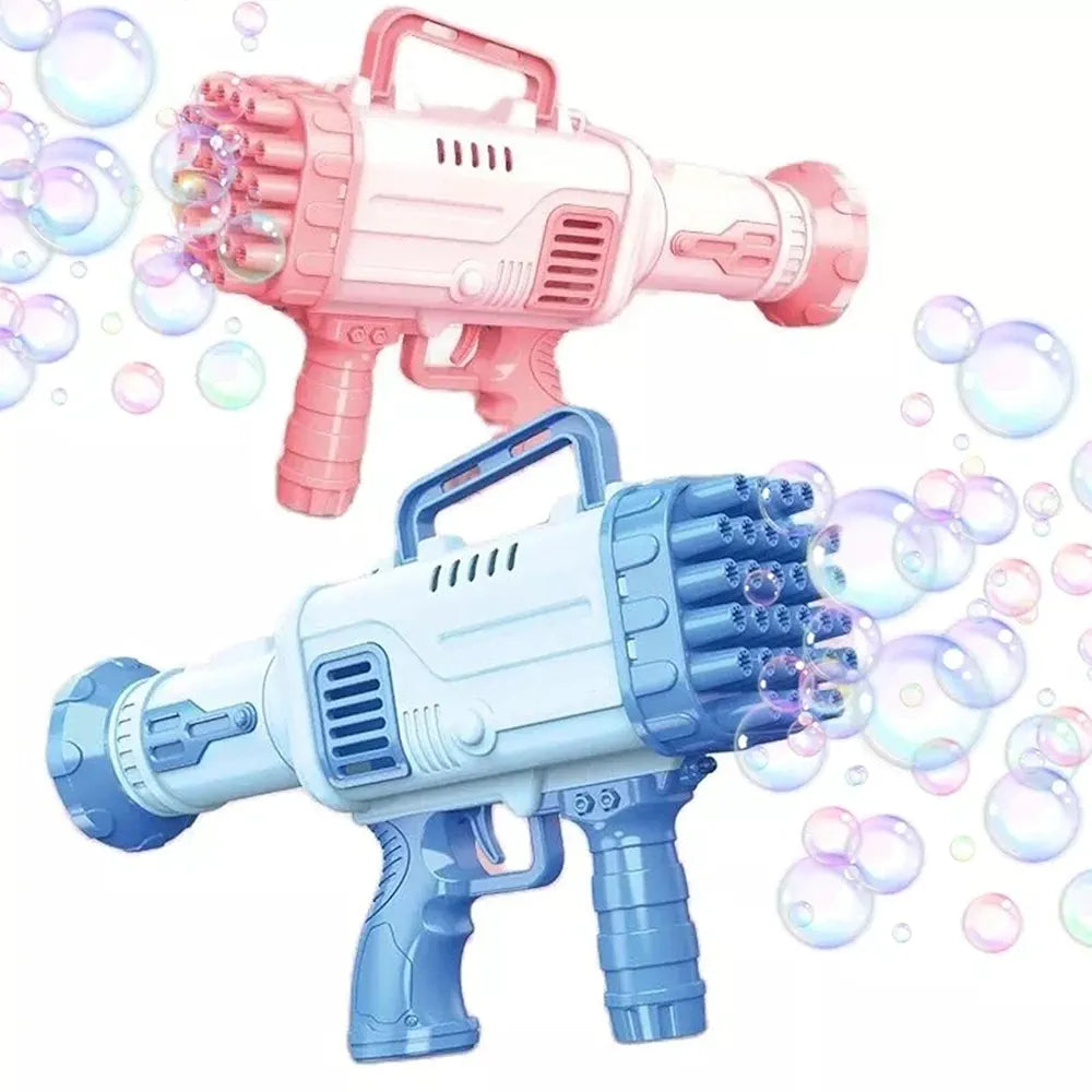 32 Holes Rocket Bubble Gun – Automatic Kids Bubble Machine Toy