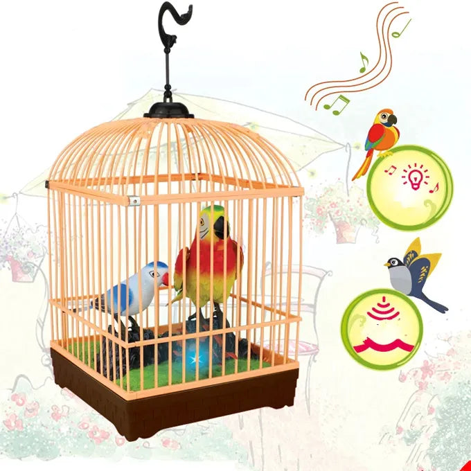 Happy Bird Cage Toy with Music & Lights – Fun for Kids