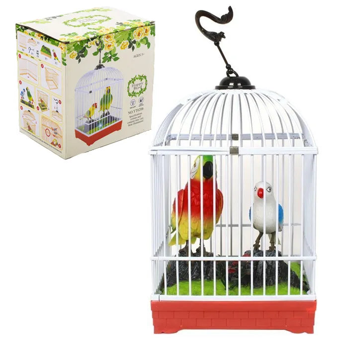Happy Bird Cage Toy with Music & Lights – Fun for Kids