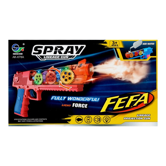 Spray Linkage Gun Toy for Kids – Safe & Fun Play (Age 3+)