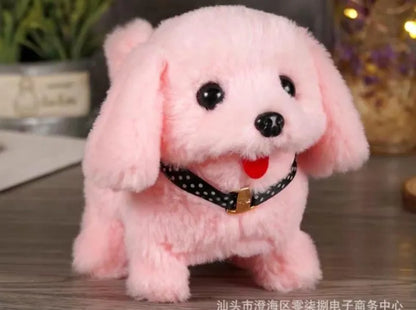 Plush Puppy Electronic Toy – Walking, Barking & Tail Wagging Interactive Dog for Kids | Perfect Birthday & Christmas Gift