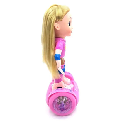 Balance Car Doll with Light & Sound for kids