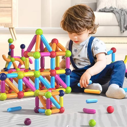 "Magnetic Building Blocks Set for Kids 3+ | Educational & Creative Toy | 25 pieces"